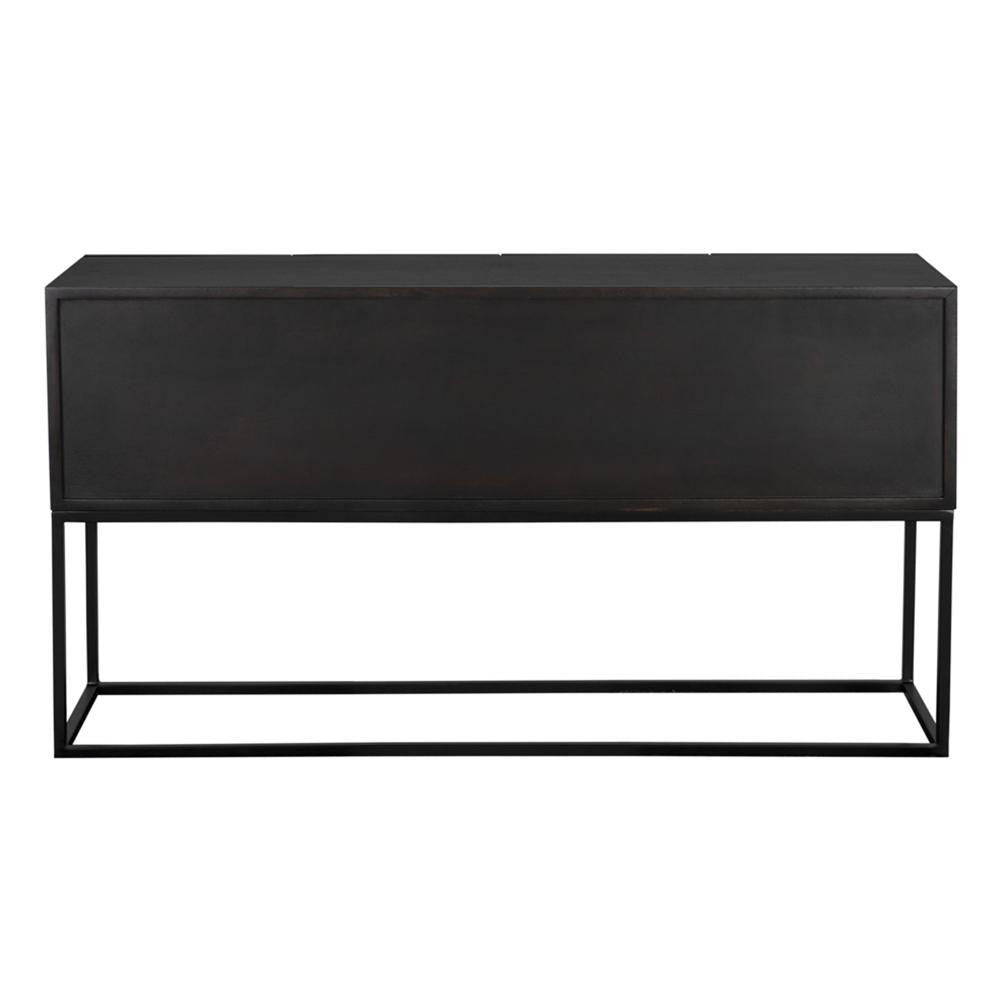 Noir Zurich Console Ebony Walnut