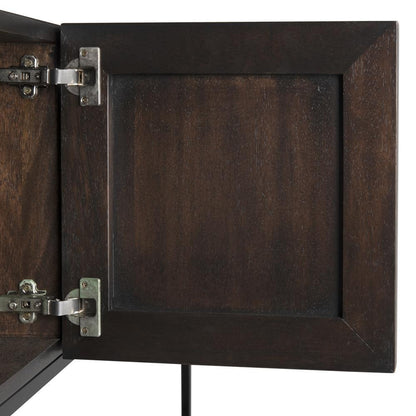 Noir Zurich Console Ebony Walnut