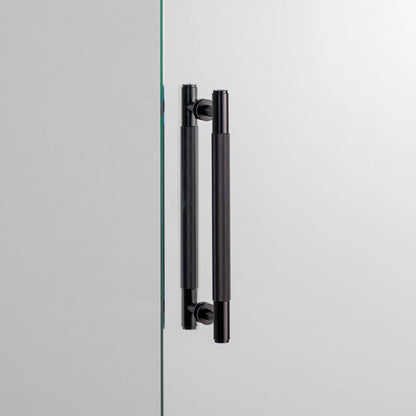 Double-Sided Pull Bar - Cross, Medium, Black