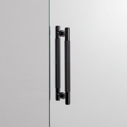 Double-Sided Pull Bar - Cross, Medium, Black