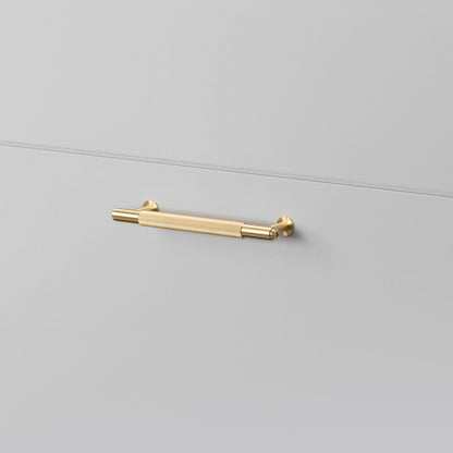 Pull Bar - Linear, Small, Brass