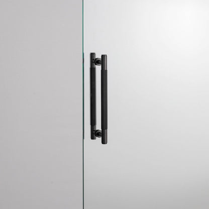 Double-Sided Pull Bar - Cross, Medium, Smoked Bronze