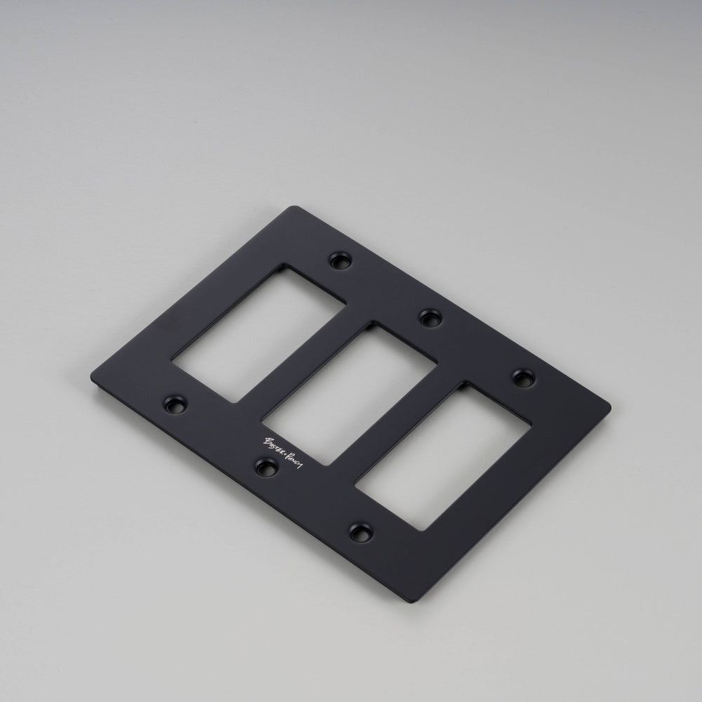 Wall Plate - 3G, Logo, Black