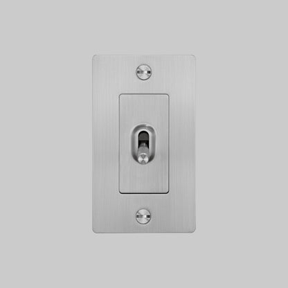 Toggle Switch - 1G, No Logo, Steel