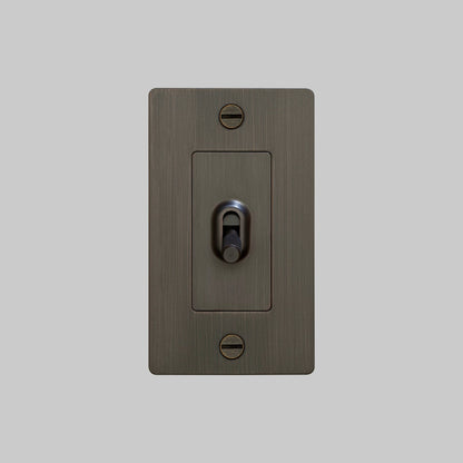 Toggle Switch - 1G, No Logo, Smoked Bronze