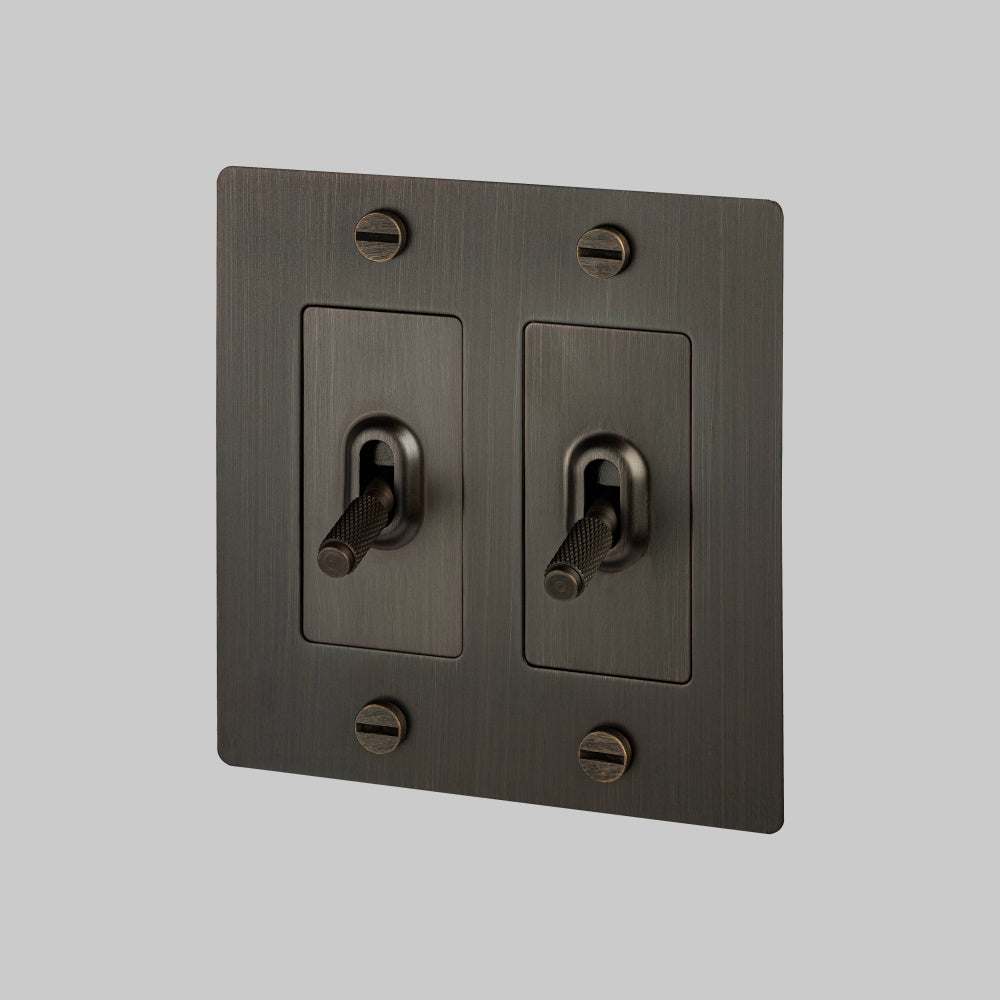 Toggle Switch - 2G, No Logo, Smoked Bronze