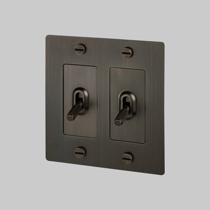 Toggle Switch - 2G, No Logo, Smoked Bronze