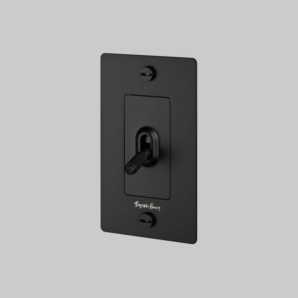 Toggle Switch - 1G, Logo, Black