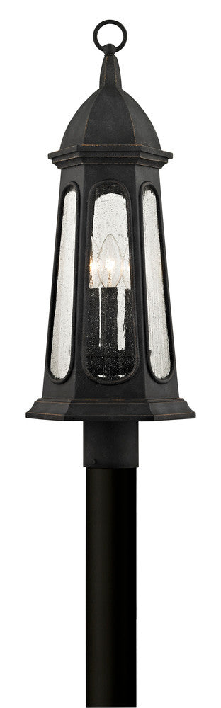 Troy Astor Post Light Vintage Iron