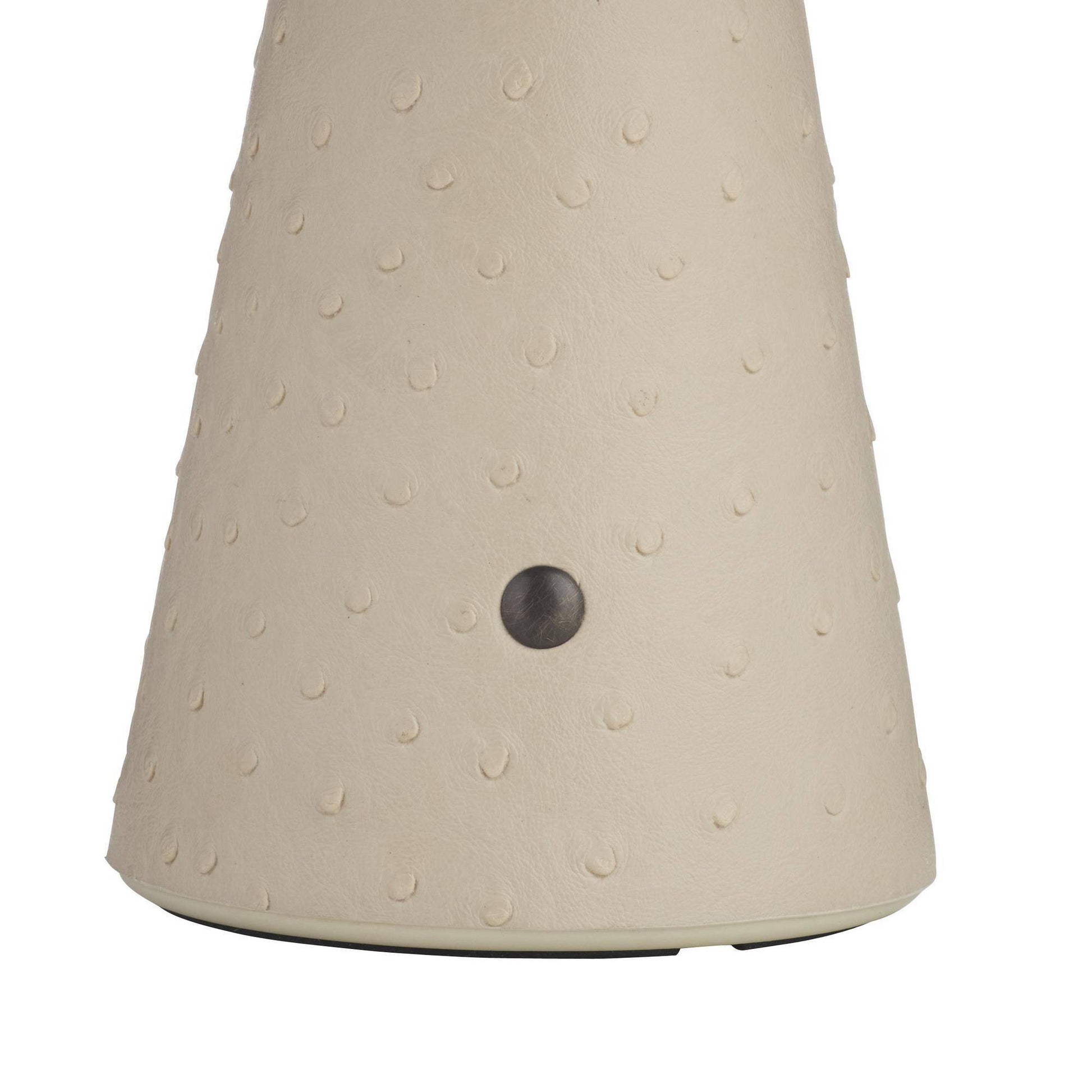Arteriors Home Struzzo Rechargeable Accent Lamp Ivory