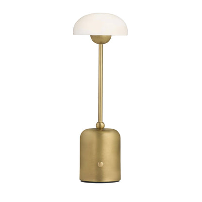 Arteriors Home Lumi Rechargeable Accent Lamp Antique Brass