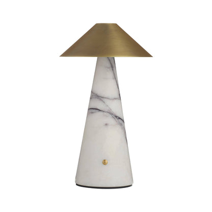 Arteriors Home Chanell Rechargeable Accent Lamp Calacatta Viola