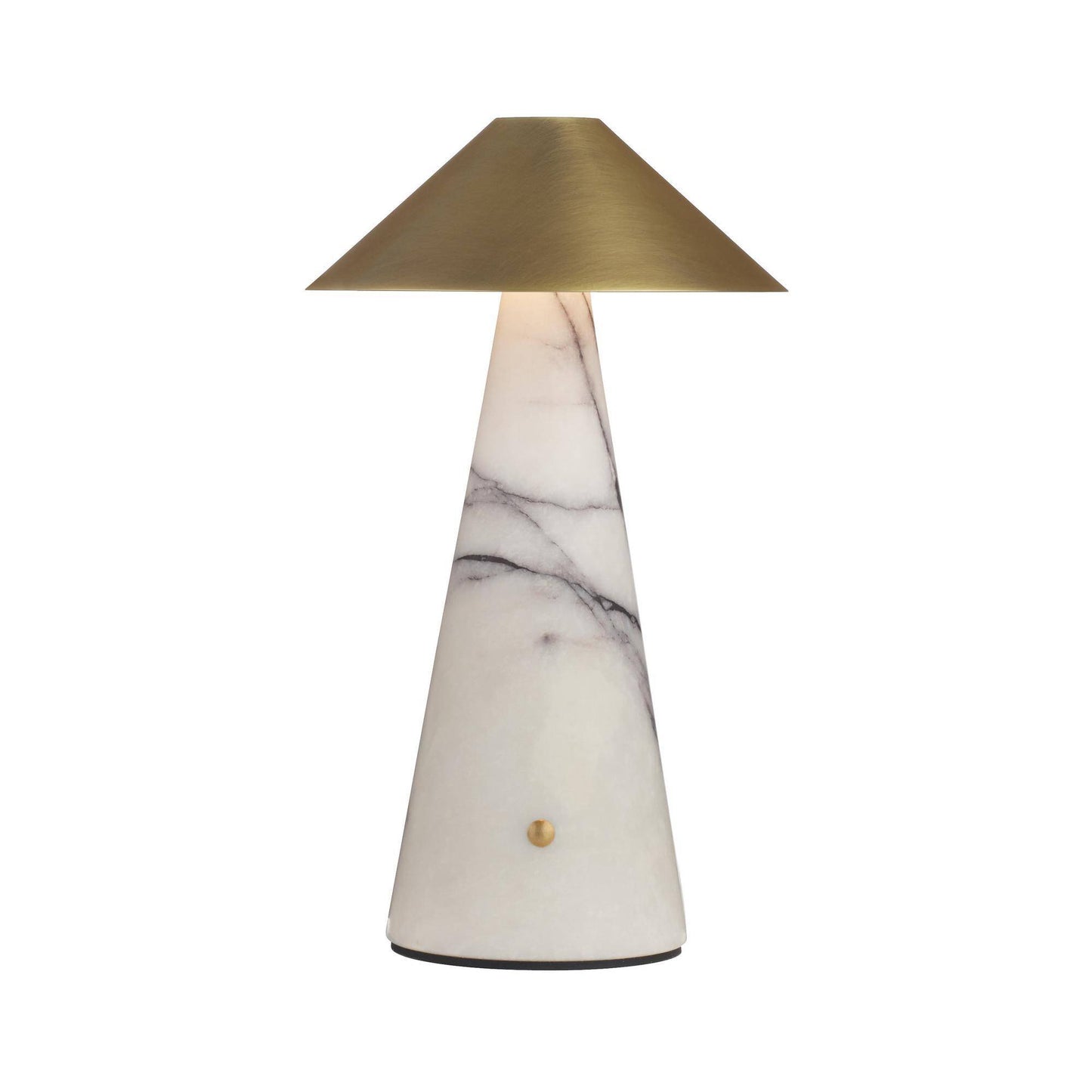 Arteriors Home Chanell Rechargeable Accent Lamp Calacatta Viola