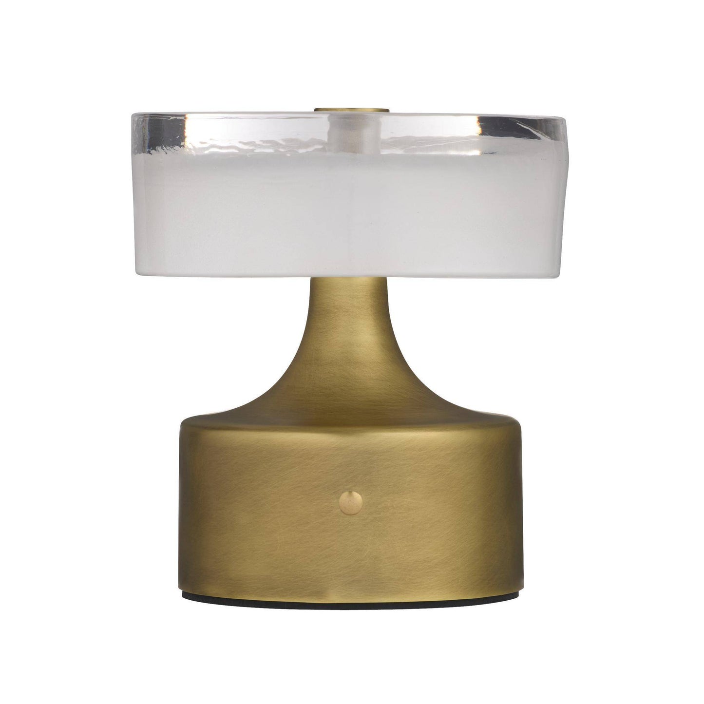 Arteriors Home Verglas Mini Rechargeable Accent Lamp Antique Brass