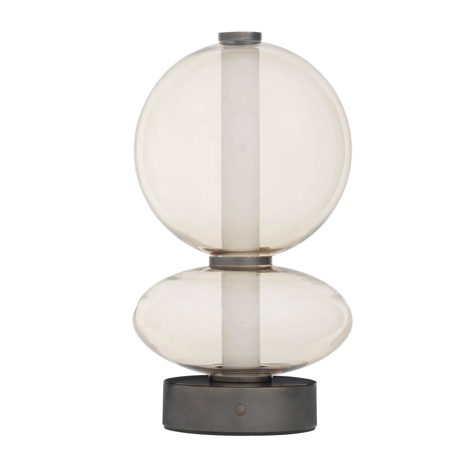 Arteriors Home Raphael Rechargeable Accent Lamp Champagne Smoke