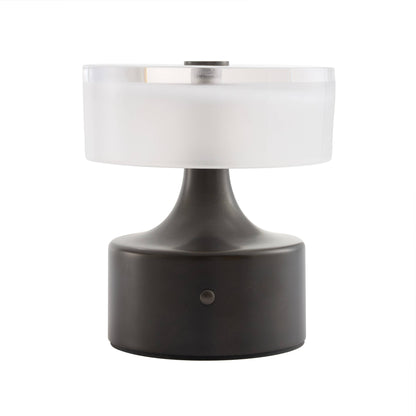 Arteriors Home Verglas Mini Rechargeable Accent Lamp English Bronze