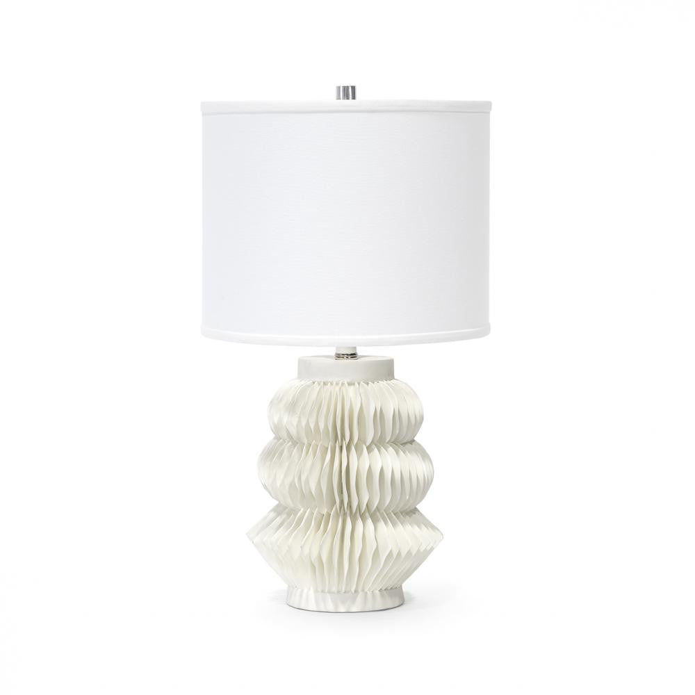 Palecek Antilles Table Lamp White