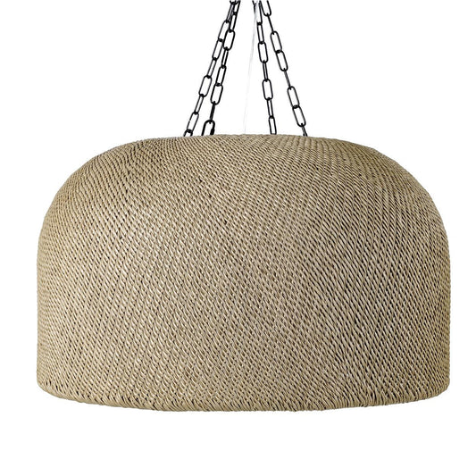 Palecek Augustine Outdoor Chandelier, 3-Light, Tan, 36.75"W (2053-79 3706TM42)
