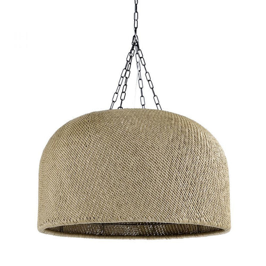 Palecek Augustine Outdoor Chandelier Tan