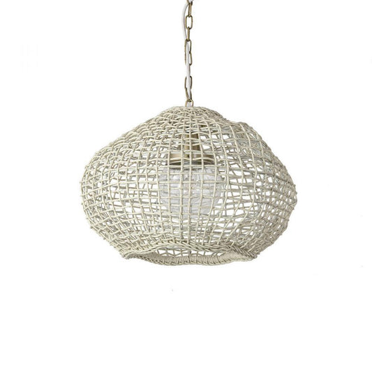 Palecek Belvedere Outdoor Pendant Small Gray
