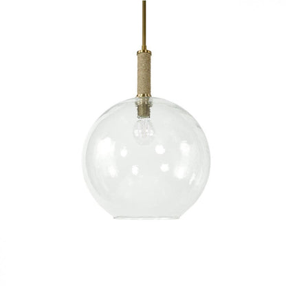 Palecek Bronson Pendant Antique Brass