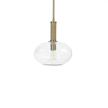 Palecek Bronson Pendant Antique Brass