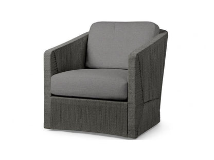 Carmine Outdoor Swivel Lounge Chair - Coal