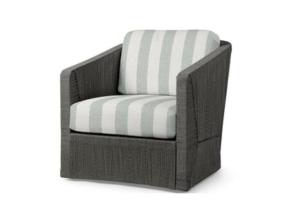 Carmine Outdoor Swivel Lounge Chair - Coal