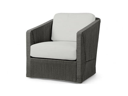 Carmine Outdoor Swivel Lounge Chair - Coal
