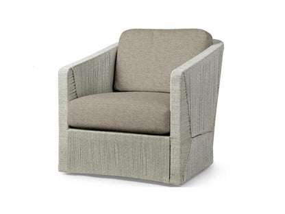 Carmine Outdoor Swivel Lounge Chair - Light Fog