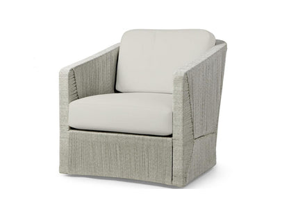 Carmine Outdoor Swivel Lounge Chair - Light Fog