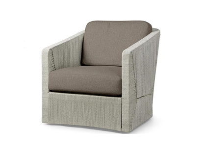 Carmine Outdoor Swivel Lounge Chair - Light Fog