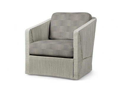 Carmine Outdoor Swivel Lounge Chair - Light Fog