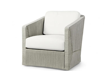 Carmine Outdoor Swivel Lounge Chair - Light Fog