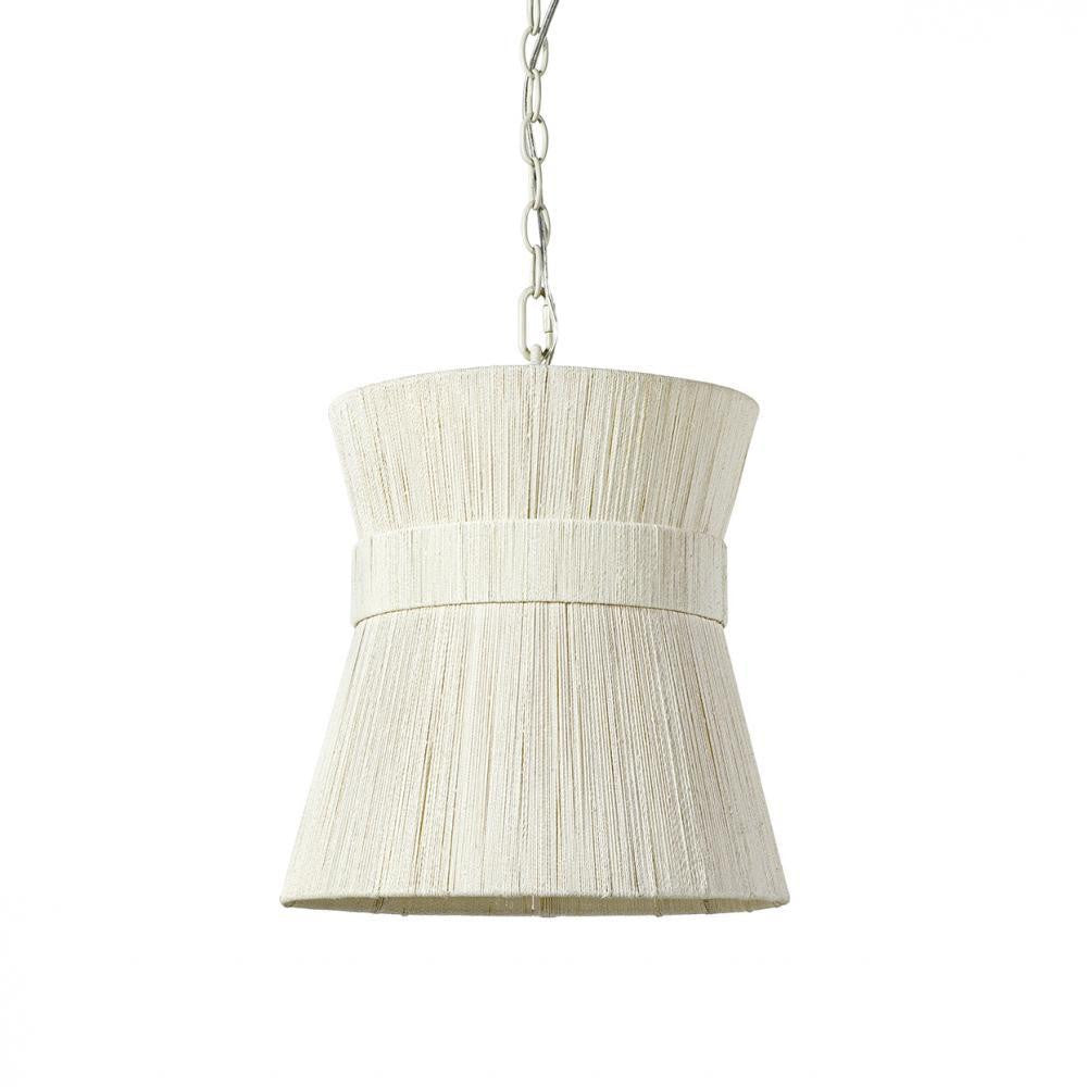Palecek Cassidy Pendant White