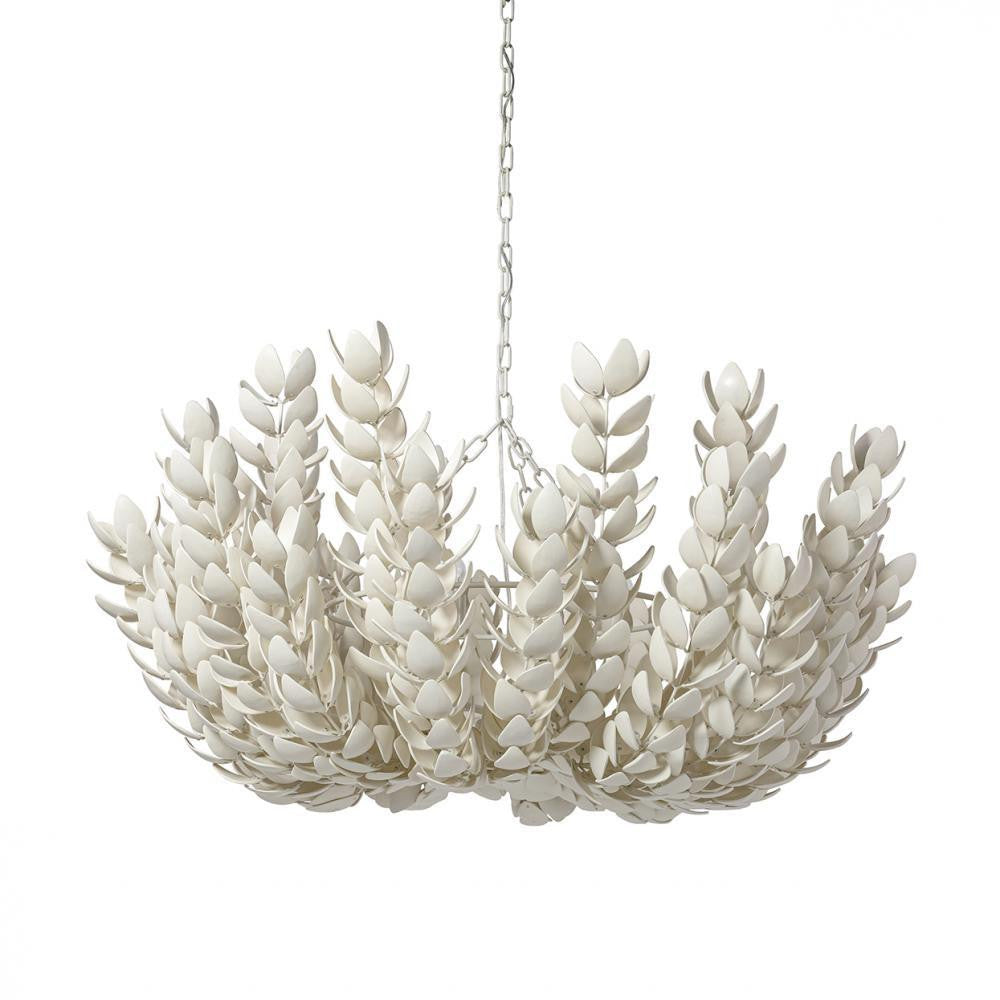 Palecek Coco Magnolia Oversized Chandelier Cream