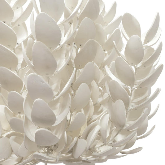 Palecek Coco Magnolia Pendant, 4-Light, Off-White, 27"W (2695-79 3706TN4K)