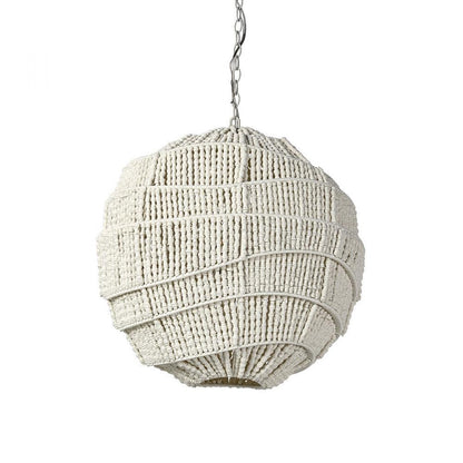 Palecek Elodie Pendant Off-White