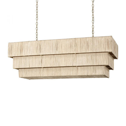 Palecek Everly Linear Chandelier Natural