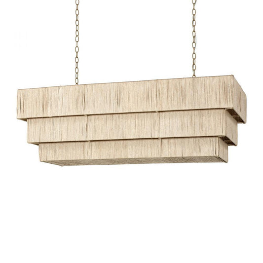 Palecek Everly Linear Chandelier Natural