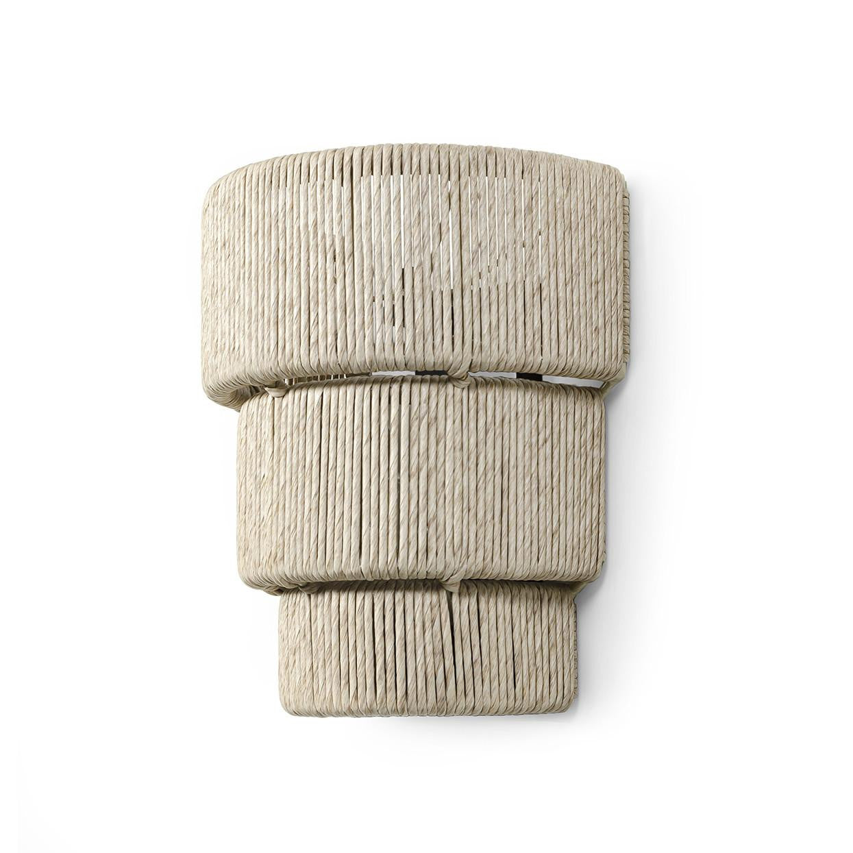 Palecek Everly Outdoor Wall Sconce, 1-Light, Natural, 11"W (2086-79 3706TM4H)