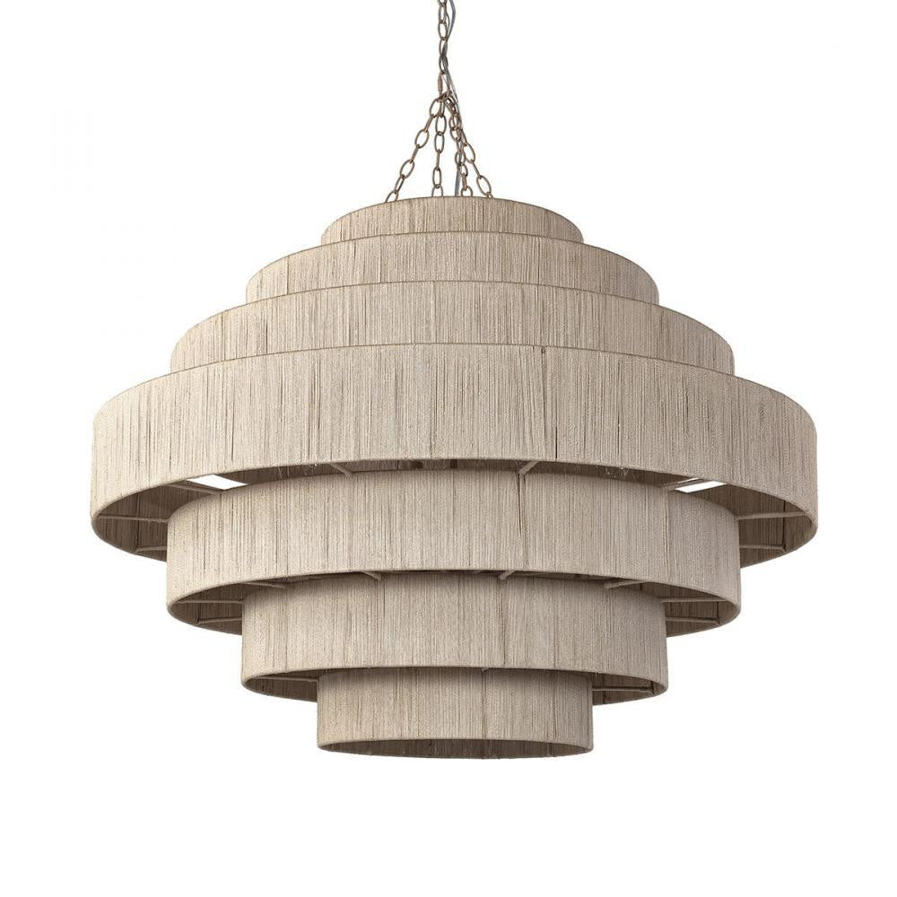 Palecek Everly Oversized Chandelier Taupe