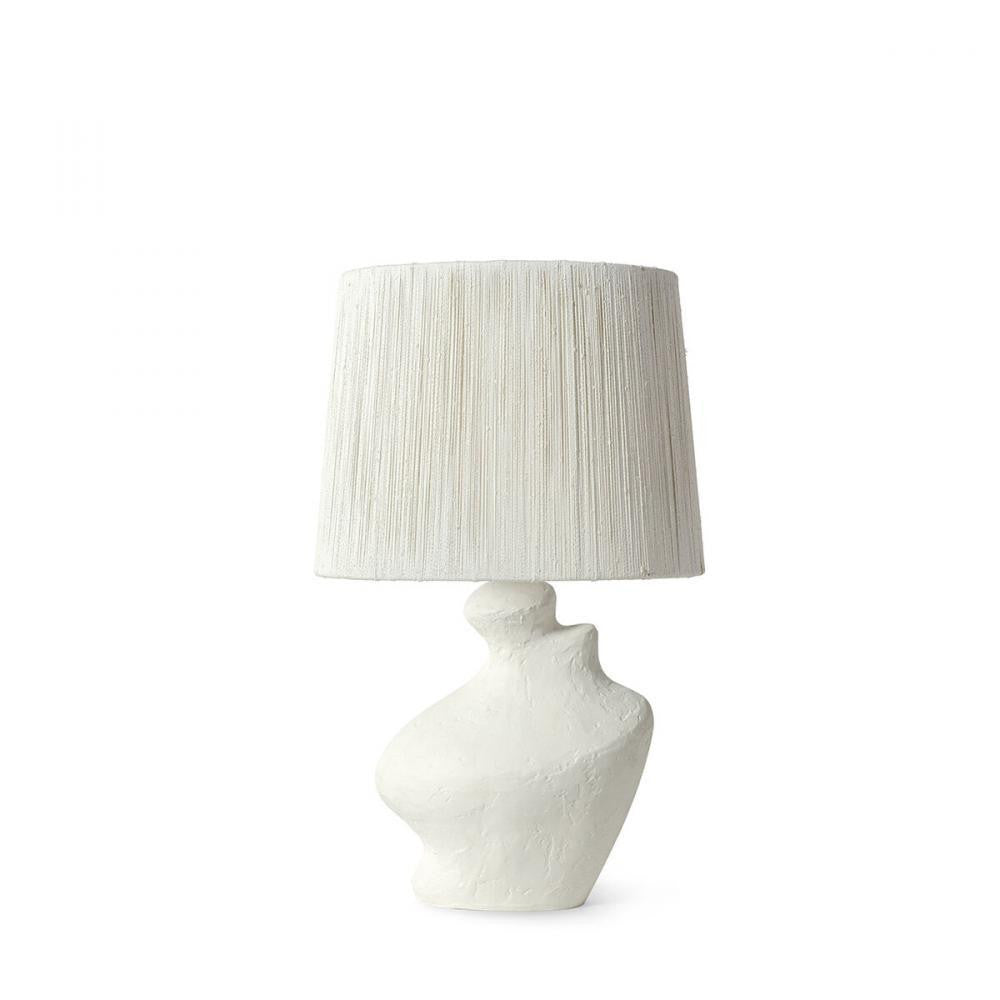 Palecek Ezra Table Lamp White