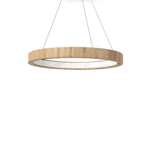 Palecek Gibson Chandelier Small Antique Brass, Natural Rattan