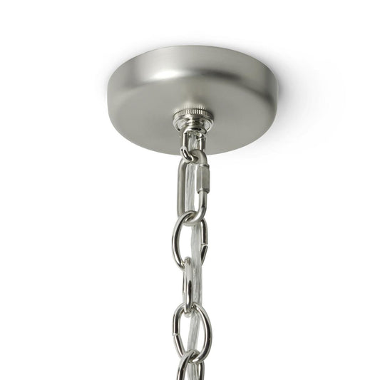 Palecek Green Oaks Pendant, 3-Light, Sand White, 36"W (2411-03 3706TN22)