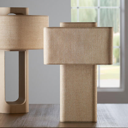 Palecek Harmon Table Lamp Natural