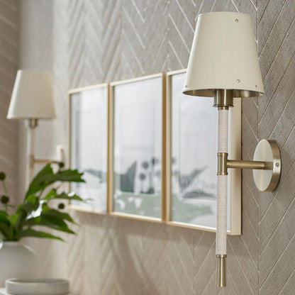 Palecek Hendrick Sconce Cream