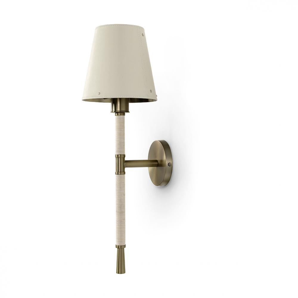 Palecek Hendrick Sconce Cream Cream