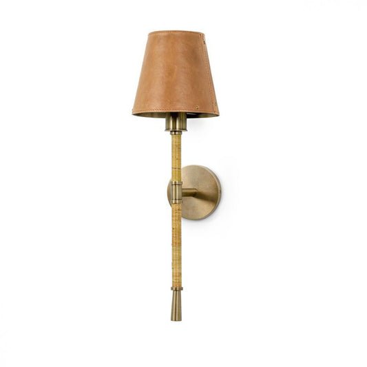 Palecek Hendrick Wall Sconce Antique Brass