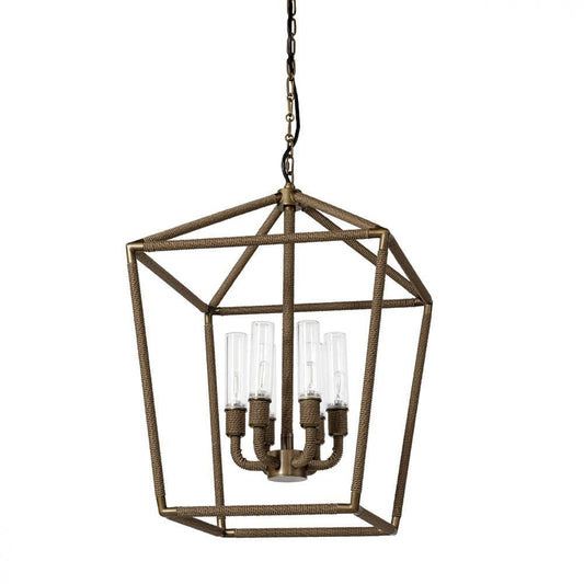 Palecek Hollister Outdoor Chandelier Large Light Bronze
